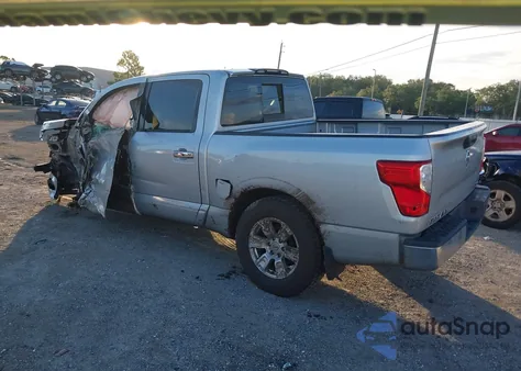 2017 Nissan Titan Sv z USA, uszkodzony, nr VIN 1N6AA1EK4HN518139